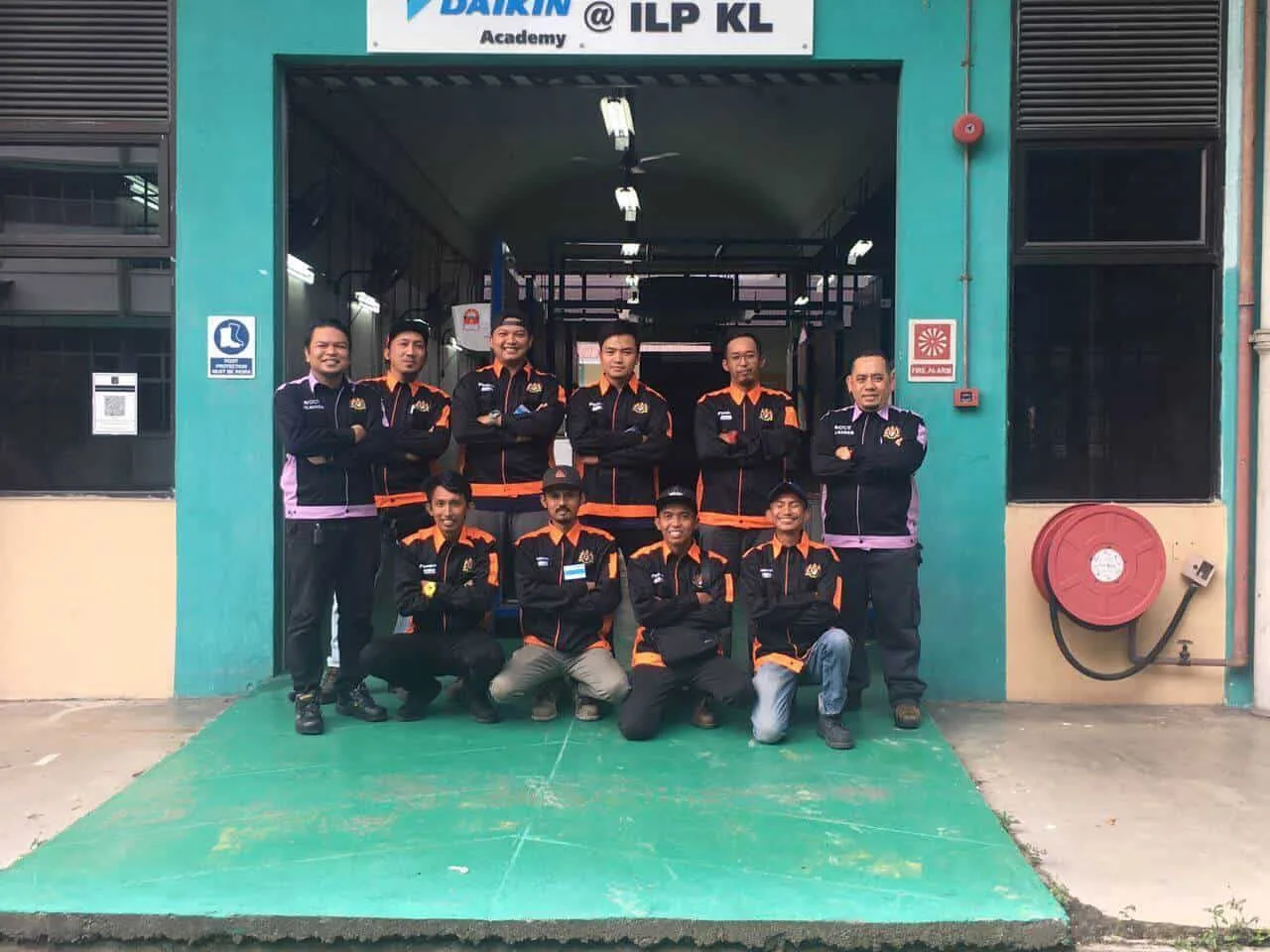 Latihan pemasangan di Daikin Academy / ILP KL