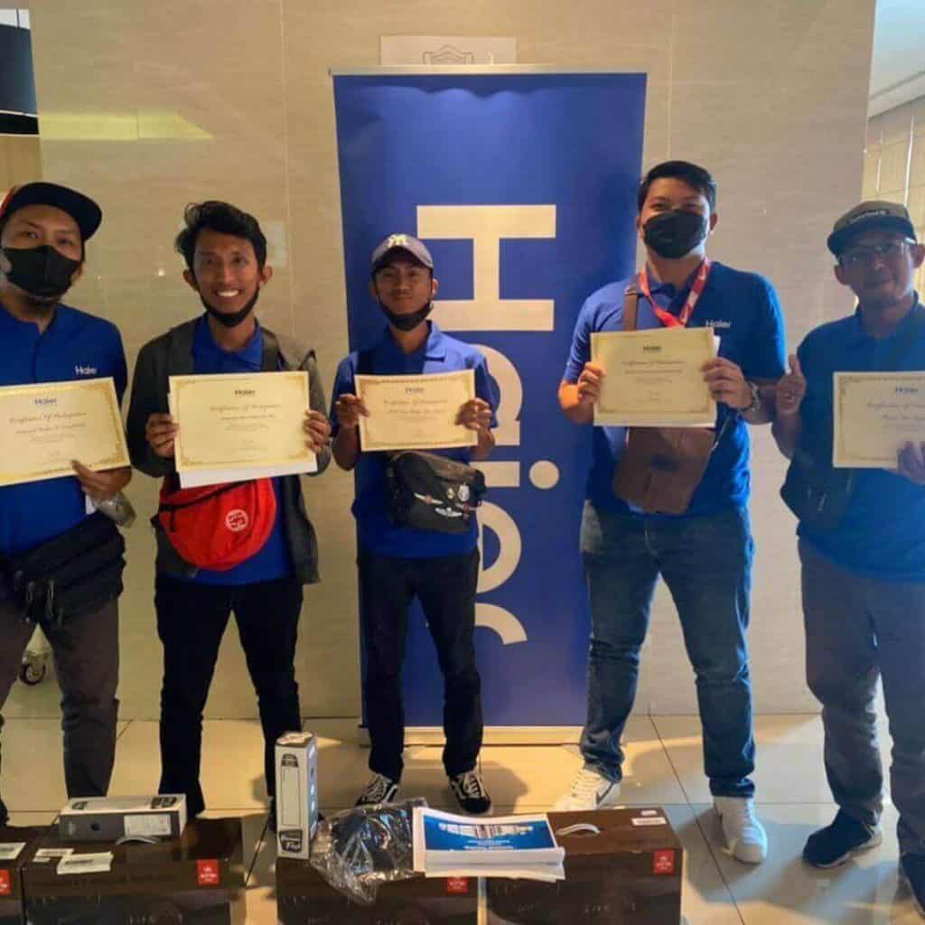 adimada aircond service haier pasang aircond