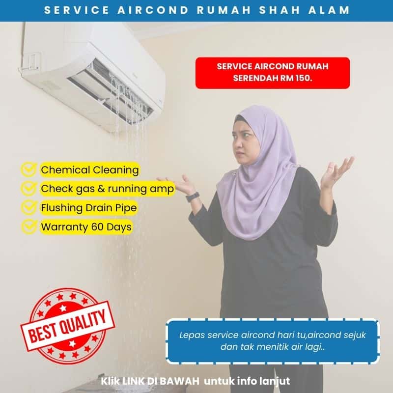 service aircond rumah shah alam 2