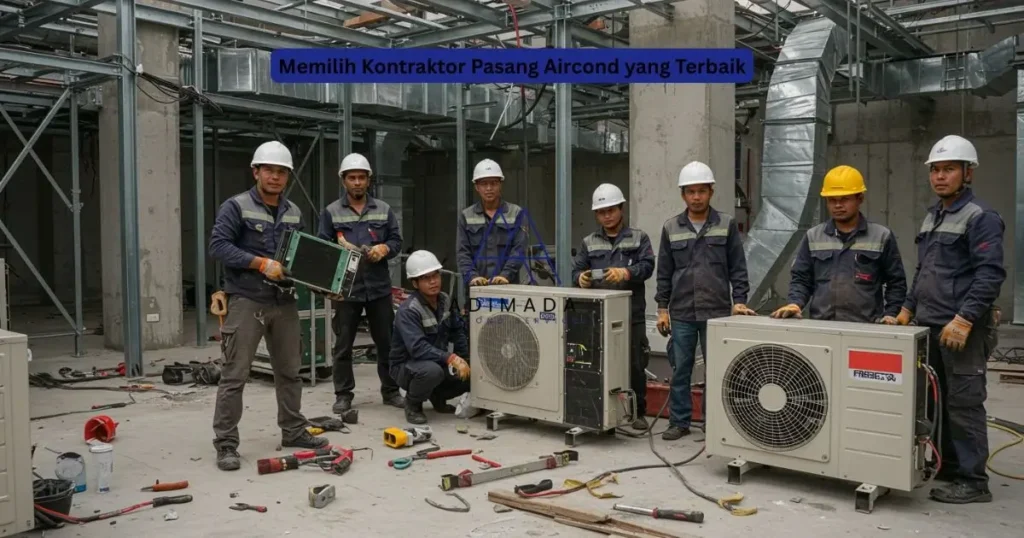 Memilih Kontraktor Pasang Aircond yang Terbaik