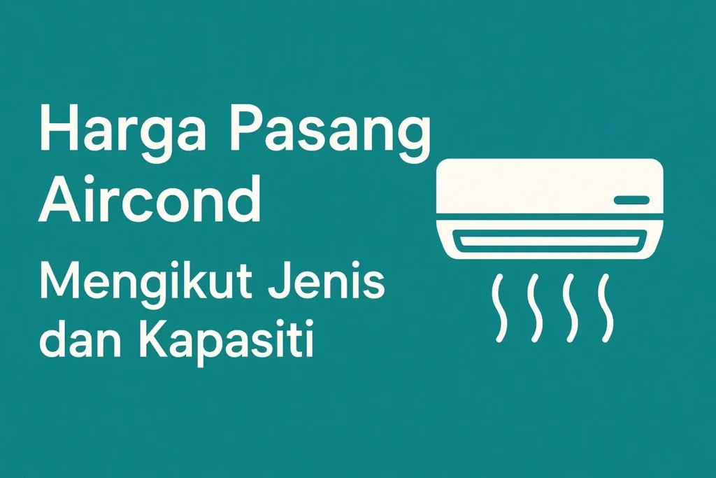 harga pasang aircond