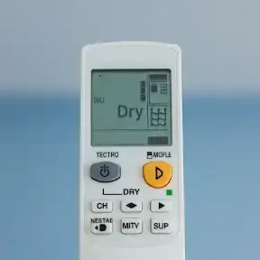 dry mode aircond remote
