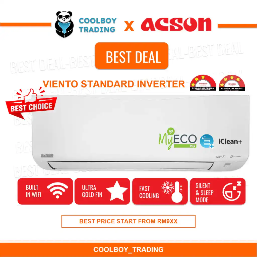 aircond inverter terbaik Acson inverter