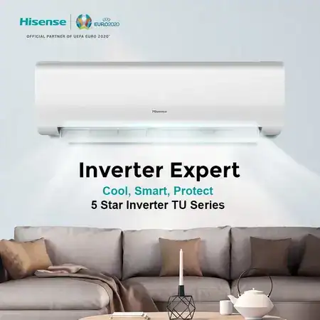 aircond inverter terbaik hisense inverter r32