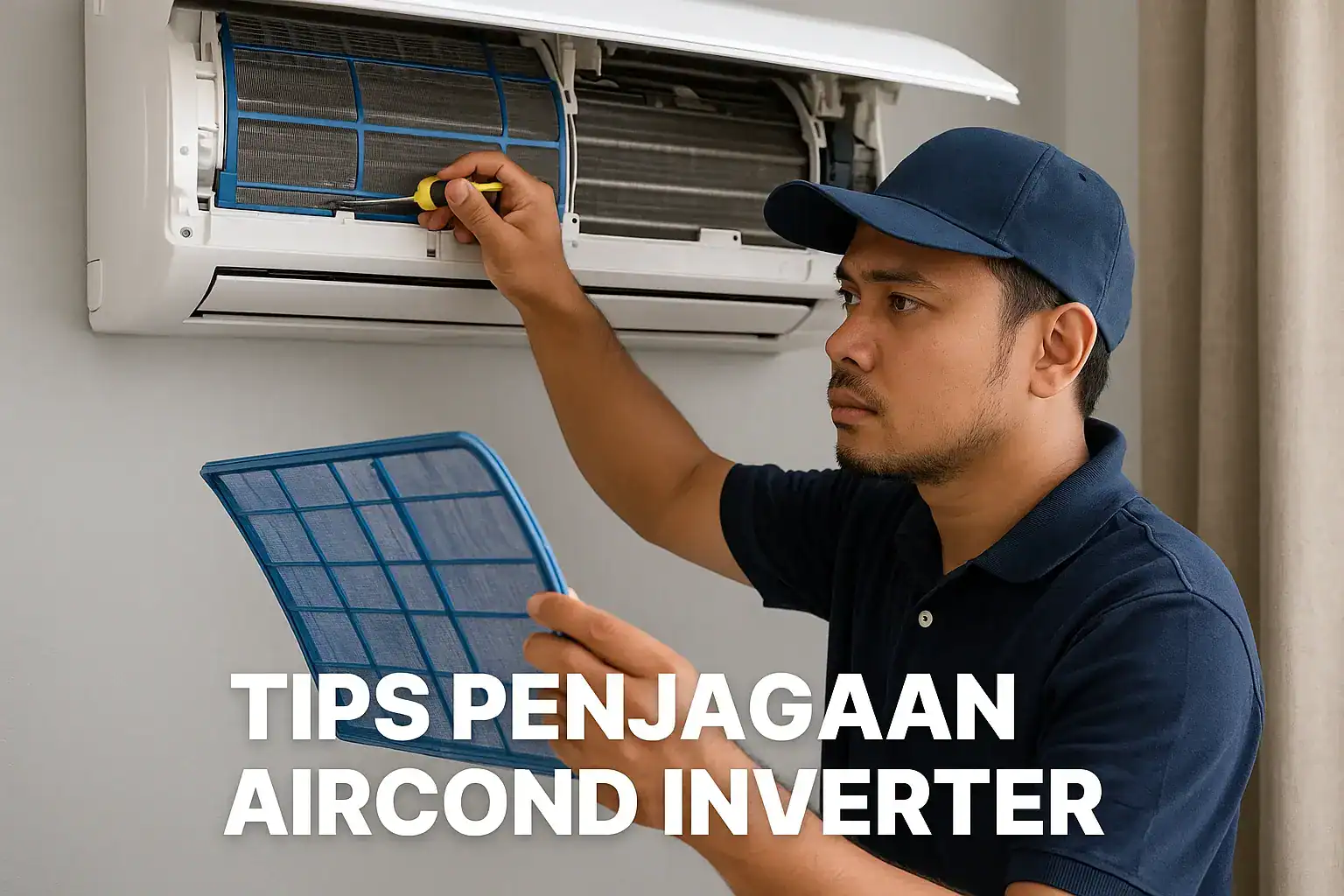 jenama aircond inverter terbaik di Malaysia tips penjagaan