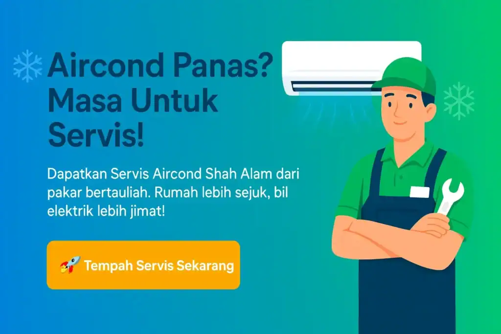 aircond service shah alam ac service