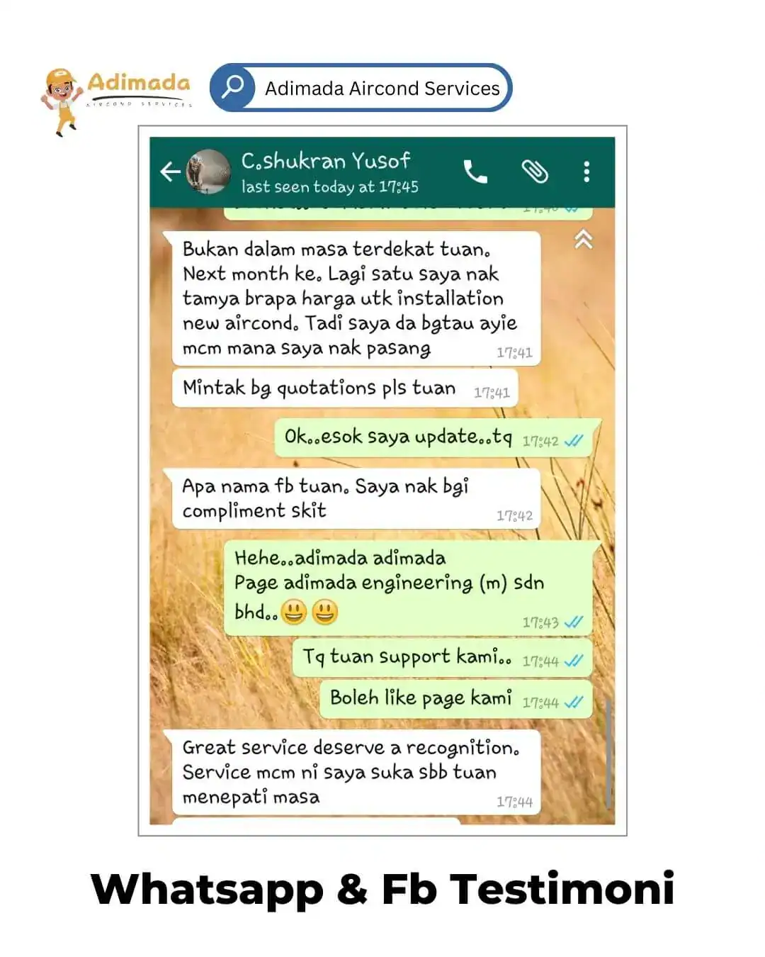 Google review pelanggan