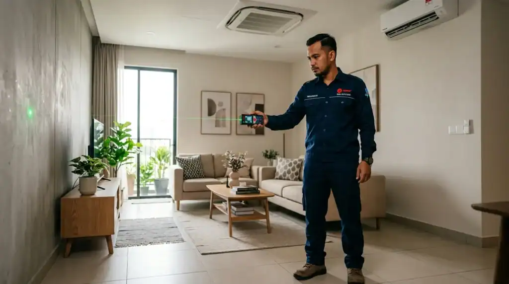 Cara Kira Horsepower Aircond Ikut Saiz Bilik